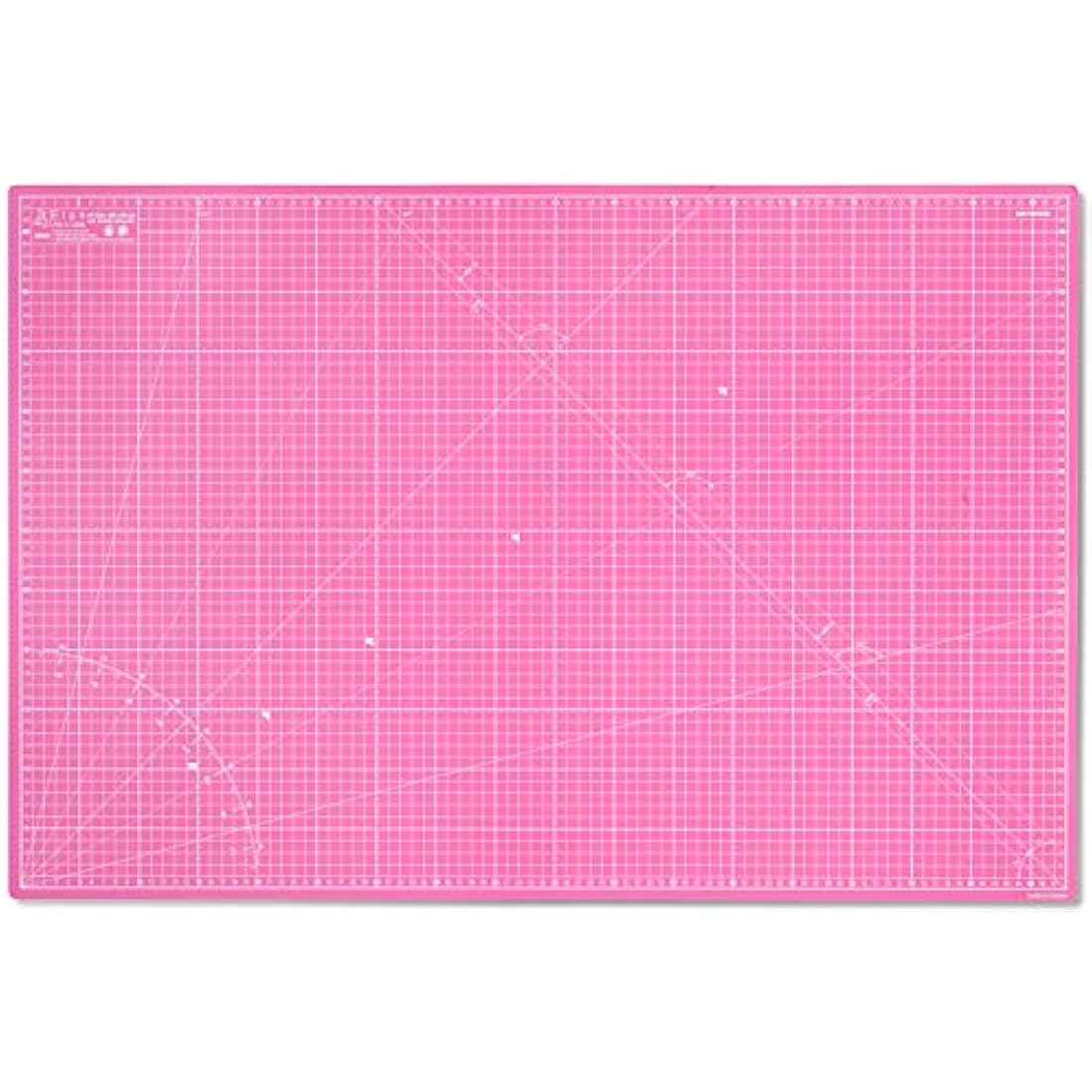 Elan A1 Cutting Mat pink and purple 5-ply self-healing large cutting surface with metric grid for latex work