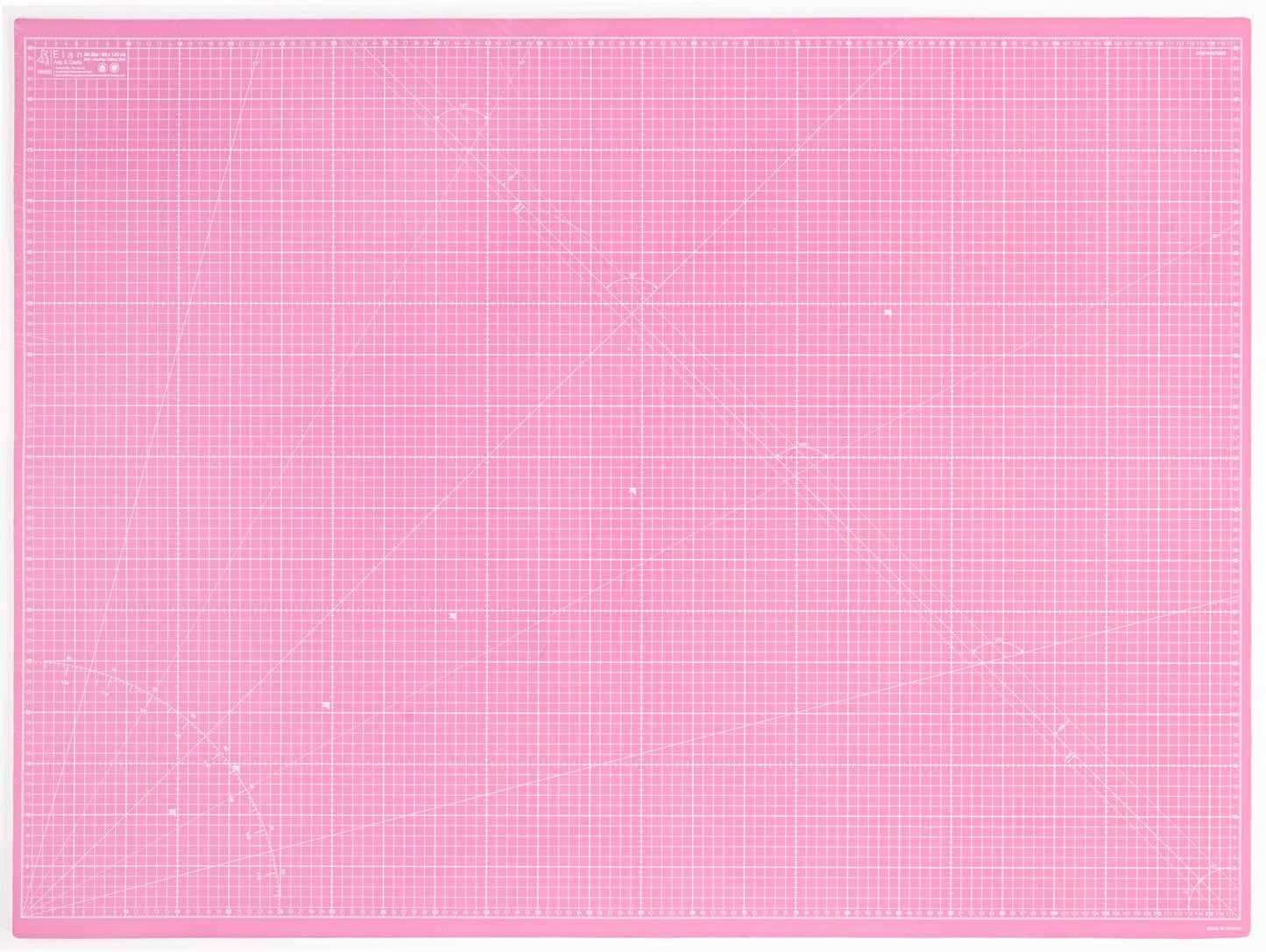 Elan A0 Cutting Mat pink and purple 5-ply self-healing craft cutting board 120x90 cm