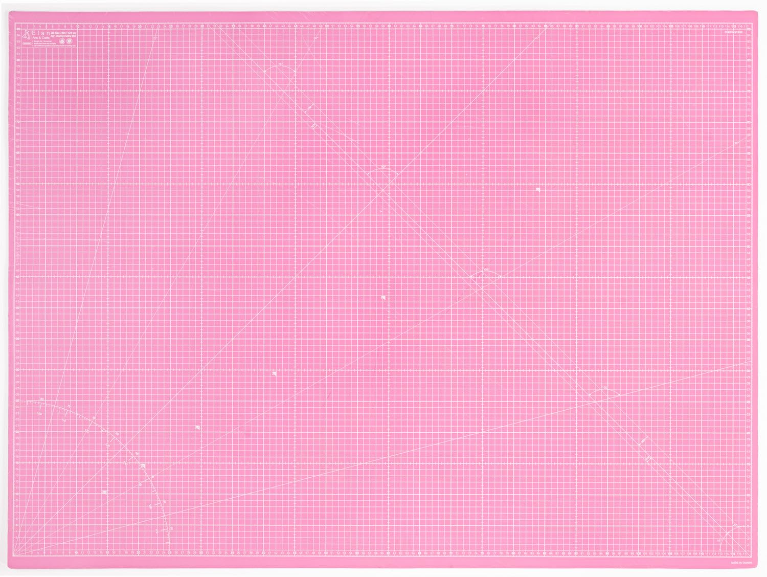 Elan A0 Cutting Mat pink and purple 5-ply self-healing craft cutting board 120x90 cm